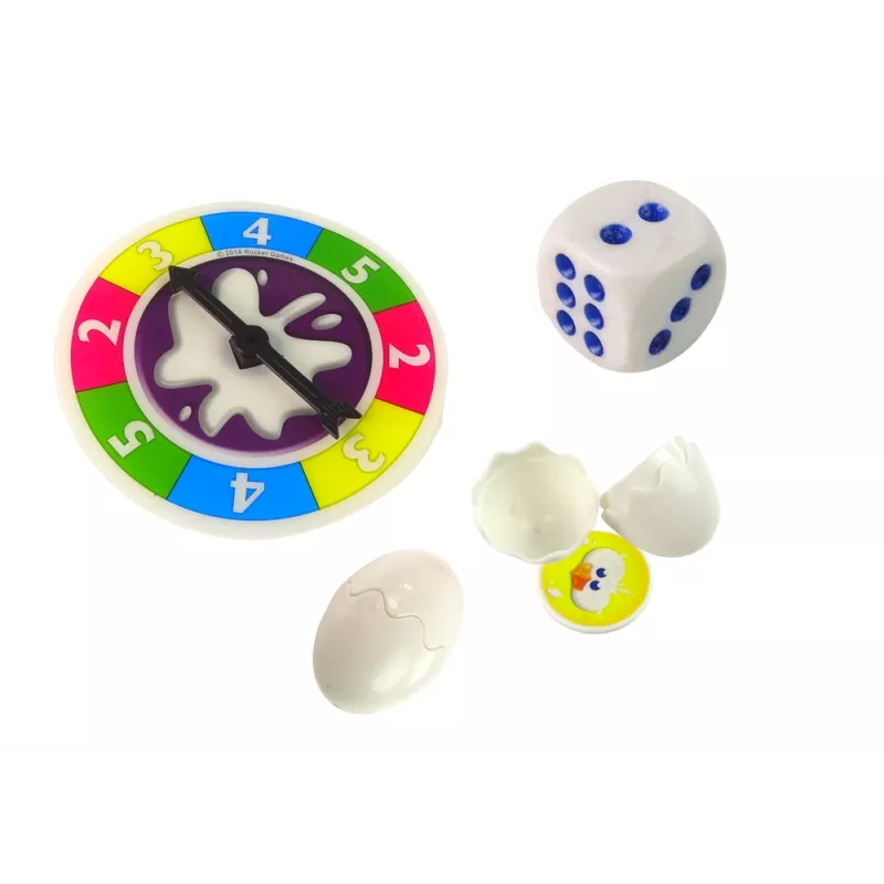 LEAN TOYS Family Arcade-peli Screaming Egg Squeaking Hen Popping Egg