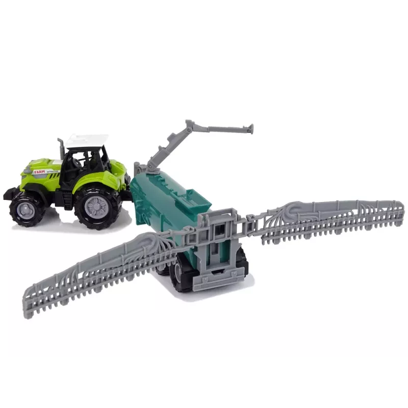 LEAN TOYS maataloustraktori ruiskulla maatilan äänet vihreä