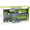 LEAN TOYS Maatalousajoneuvosarja traktori leikkuupuimuri säiliöauto puoliperävaunu