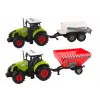 LEAN TOYS maanviljelijän traktorisarja + 2 maatilakonetta maatilan kuorma-autosarja