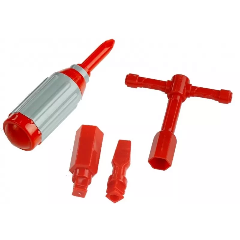 LEAN TOYS paloauto ruuviliu'ulla + työkalut