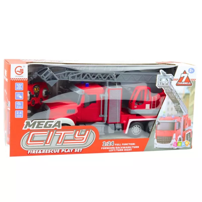 LEAN TOYS paloauto vesitykillä 1:24 RC-ajoneuvo