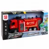 LEAN TOYS paloauto vesitoiminnolla, metalliohjaamo, valot, äänet 1:12