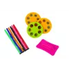 LEAN TOYS kukkaprojektori piirtämiseen taikatusseilla