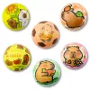 LEAN TOYS vaahtopallo pomppimiseen Capybara 6,5 cm