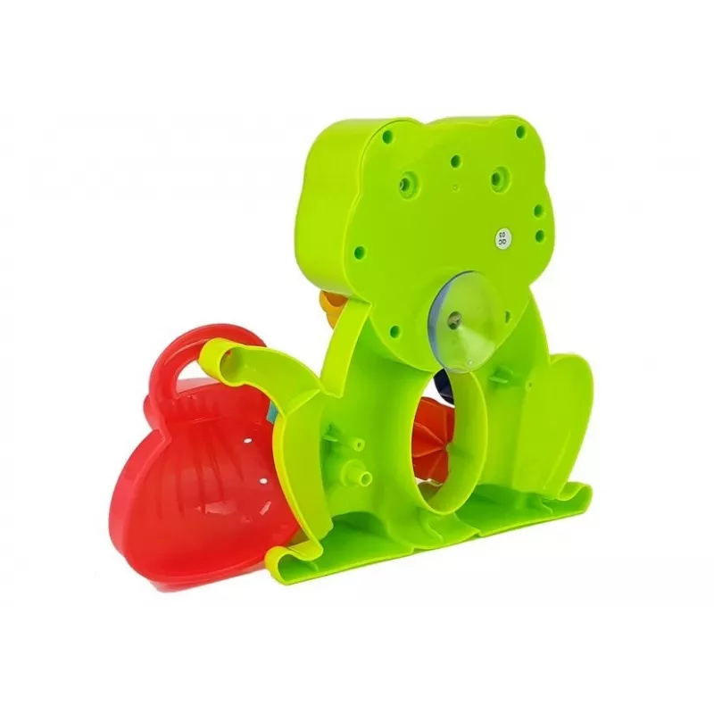 LEAN TOYS Sammakko vesiputous kylpysarja + ämpärit