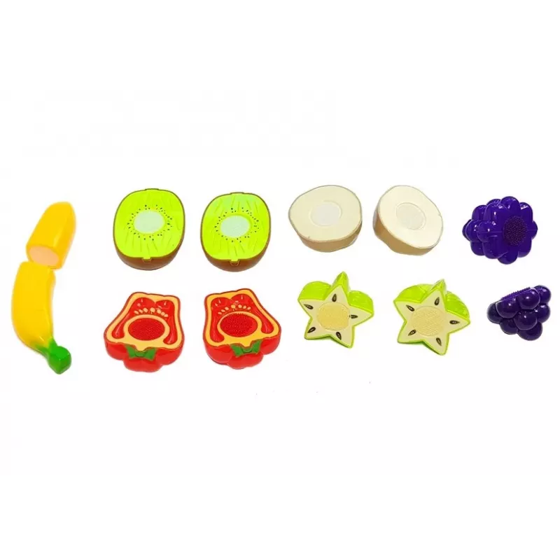 LEAN TOYS hedelmä- ja vihannesleikkaussarja