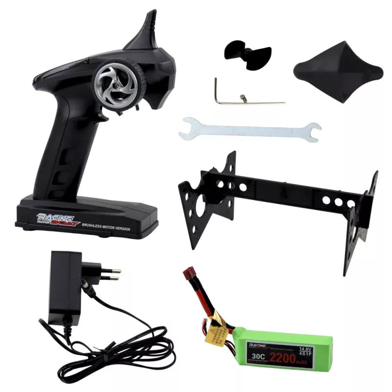 LEAN TOYS FT011 Kauko-ohjattava RC harjaton moottorivene 55km/h