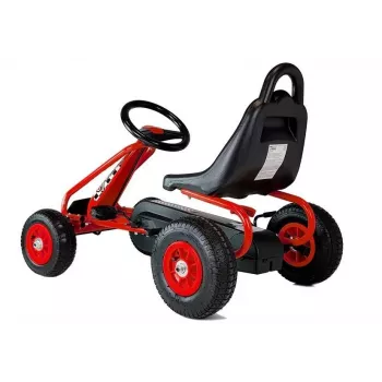 LEAN TOYS G201 polkuauto punainen