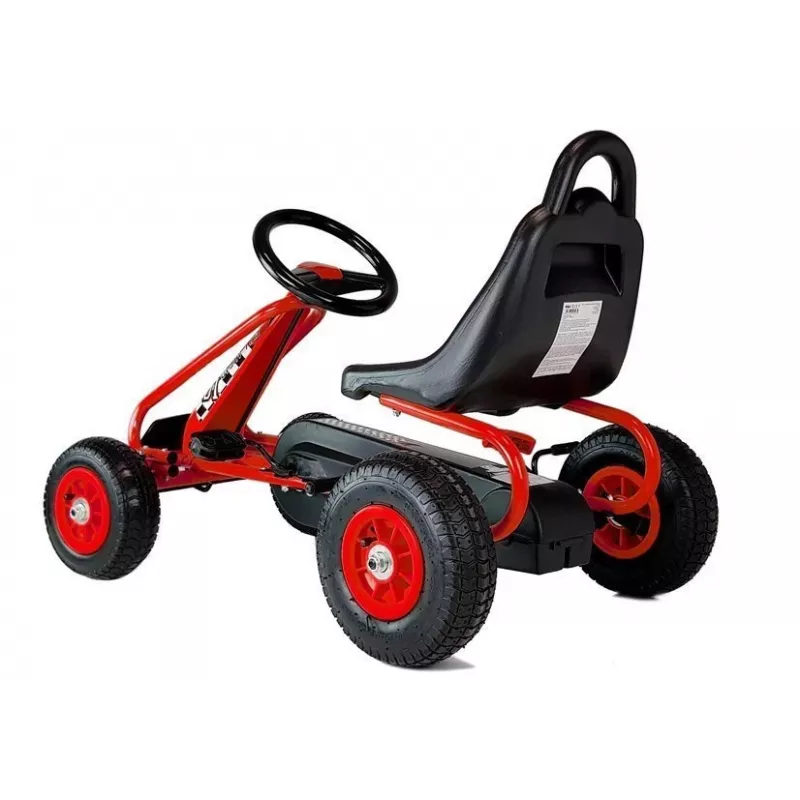 LEAN TOYS G201 polkuauto punainen
