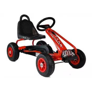 LEAN TOYS G201 polkuauto punainen