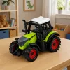 LEAN TOYS vihreä 15 cm traktori kitkavetoisena