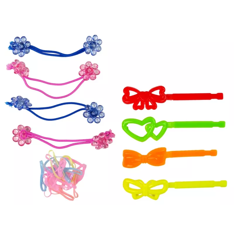 LEAN TOYS hiustenmaalaussarja lapsille 5 väriä pyyhekumi