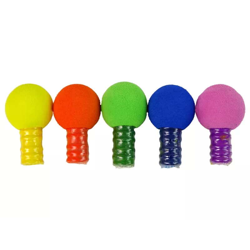 LEAN TOYS hiustenmaalaussarja lapsille 5 väriä pyyhekumi