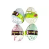 LEAN TOYS Hatching Magic dinosauruksen muna kasvava 6 cm valkoinen