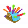 LEAN TOYS Siili-palapeli sininen värikkäät piikit