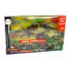 LEAN TOYS Helikopteri dinosaurukset ajoneuvosarja 8 värikästä kpl