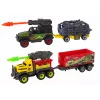 LEAN TOYS Helikopteri dinosaurukset ajoneuvosarja 8 värikästä kpl