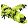 LEAN TOYS valtava sotilaslentokone 55 cm tarvikkeilla