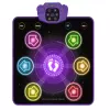 LEAN TOYS interaktiivinen tanssimatto lapsille Bluetooth 5.0:lla, 5 pelitilaa & 3 kieltä