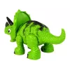LEAN TOYS interaktiivinen dinosaurus Triceratops höyry vesi ääni vihreä