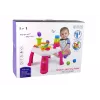 LEAN TOYS Interaktiivinen oppimispöytä kuularadalla ja liukumäellä sininen