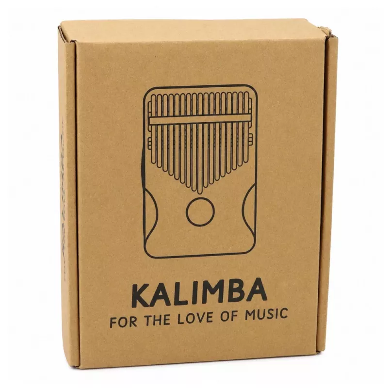 LEAN TOYS kalimba 17 kosketinta puinen soitin tarvikepussilla