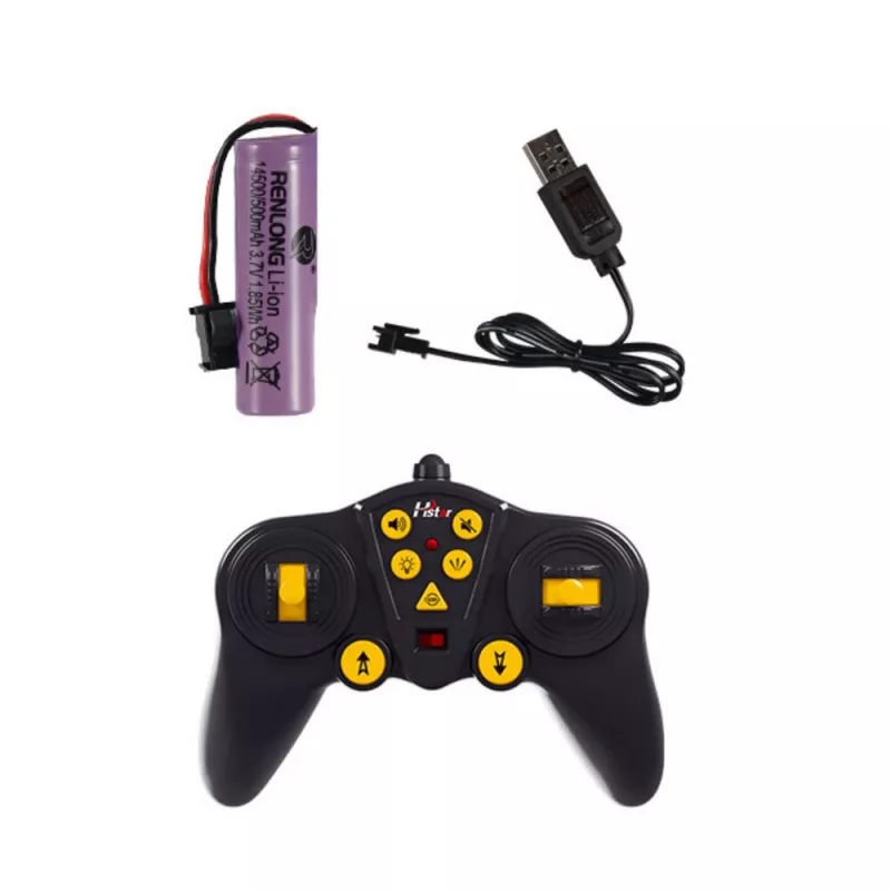 LEAN TOYS Large Lora hinausauto kauko-ohjattava RC 2.4G 6CH punainen
