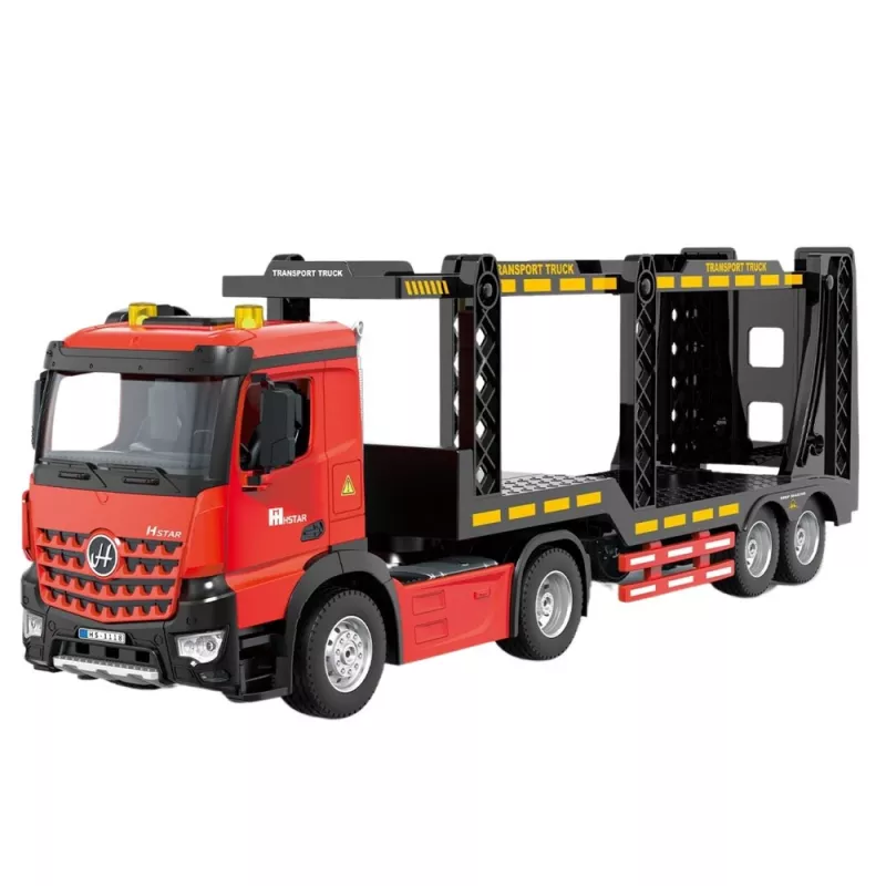 LEAN TOYS Large Lora hinausauto kauko-ohjattava RC 2.4G 6CH punainen