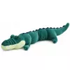 LEAN TOYS suuri pehmeä krokotiili maskotti pehmolelu realistinen vihreä 150 cm