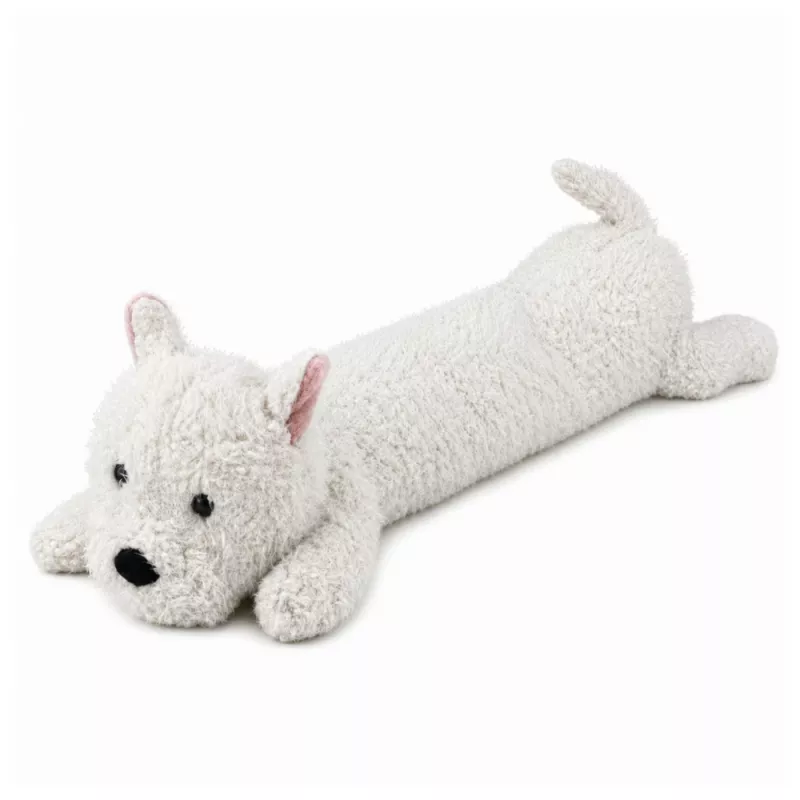LEAN TOYS suuri pehmo-west highland terrieri kusieläin maskotti valkoinen 90 cm