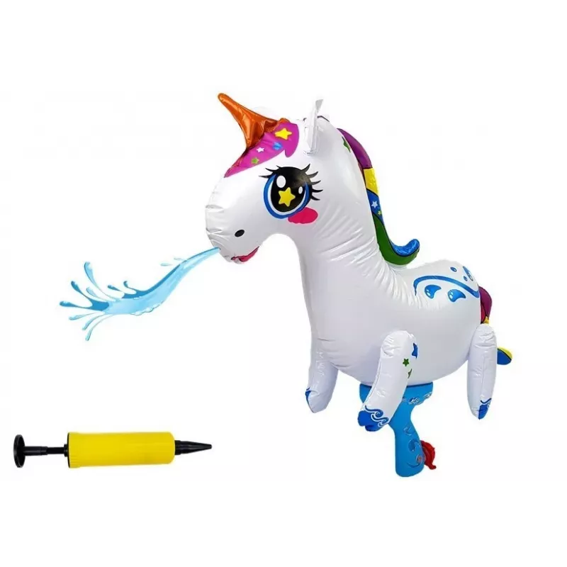 LEAN TOYS suuri pumppuvesipyssy yksisarvinen