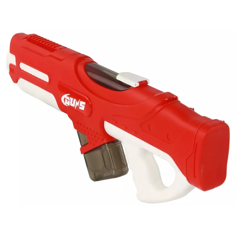 LEAN TOYS suuri punainen vesipyssy 750ml lasien kanssa