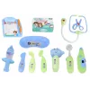 LEAN TOYS Pikku tohtori lääkärilaukku valot sininen äänet