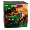 LEAN TOYS Little Handyman's purettava traktori valoilla, äänillä ja höyryllä