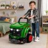 LEAN TOYS Little Handyman's purettava traktori valoilla, äänillä ja höyryllä