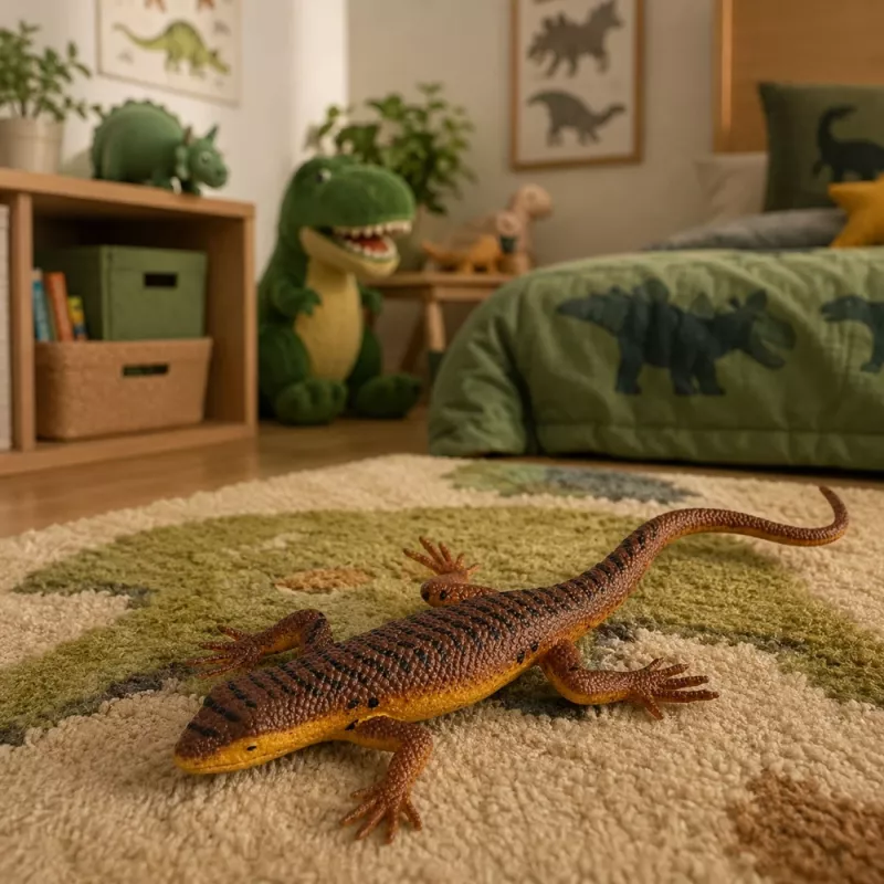 LEAN TOYS lisko Vivipar kumihahmo venyvä realistinen 12,5 cm