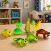 LEAN TOYS Magic Egg kuoriutuva dinosaurus vedessä muna valkoinen 6,5 cm