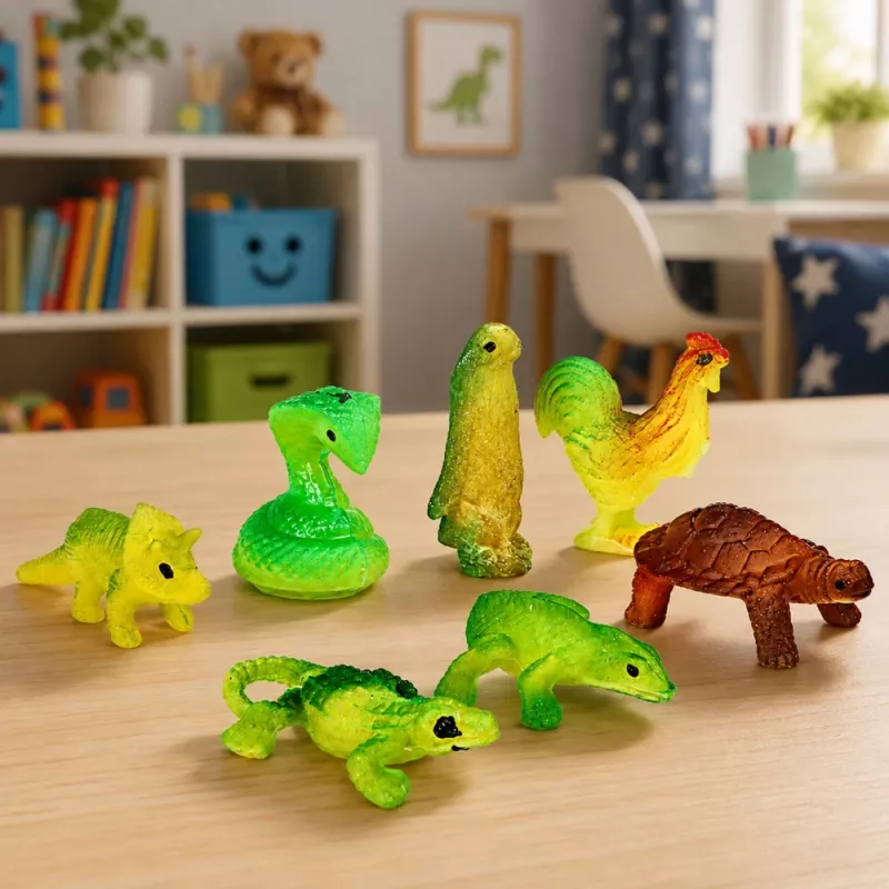 LEAN TOYS Magic Egg kuoriutuva dinosaurus vedessä muna valkoinen 6,5 cm