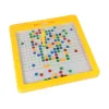LEAN TOYS Magneettitaulu 100 keltaista helmeä
