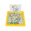LEAN TOYS Magneettitaulu 100 keltaista helmeä