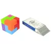 LEAN TOYS Magneettinen palapelikuutio kaksipuoliset kortit 108 haastetta