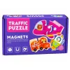 LEAN TOYS magneettipalapeli ajoneuvot oppimislelu kulkuneuvot sarja 30 osaa