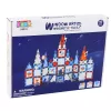 LEAN TOYS Magnetic Space Windows rakennuspalikat 90 osaa – ABS-muovi STEM-rakennussarja