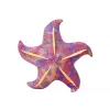 LEAN TOYS Mascot pehmoinen meritähti violetti tyyny 20 cm