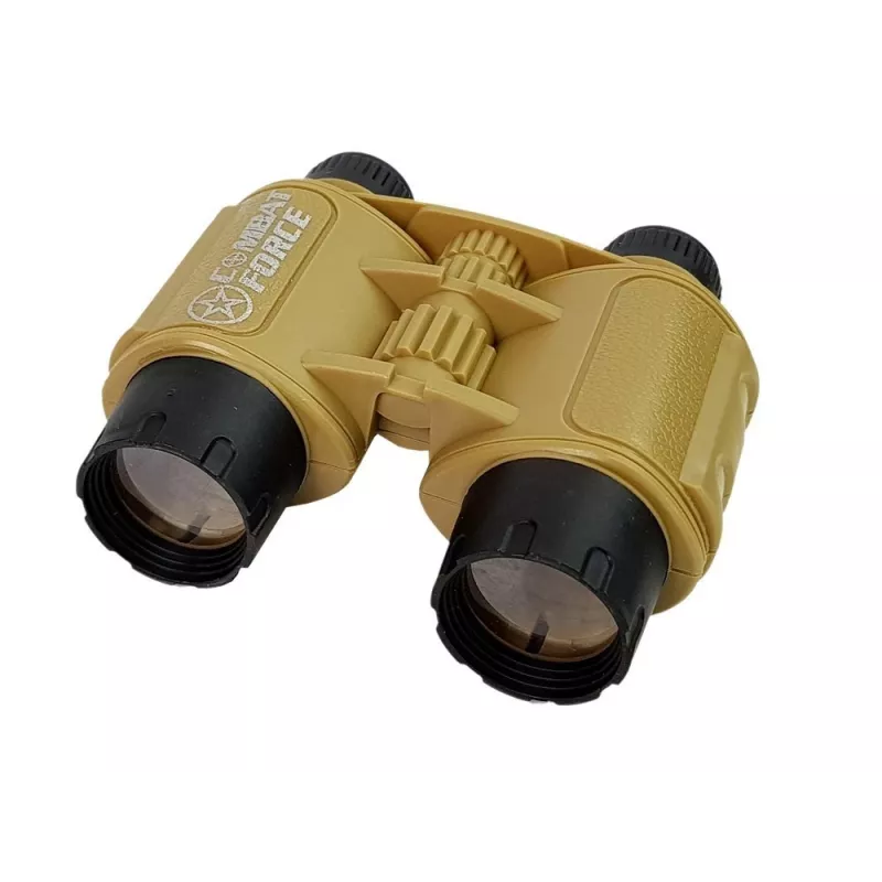 LEAN TOYS sotilassetti ase naamio kiikari liivi kompassi