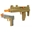 LEAN TOYS sotilassetti ase naamio kiikari liivi kompassi