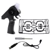 LEAN TOYS MN78 kauko-ohjattava RC-maastoauto 4x4 hopea 1:12