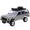 LEAN TOYS MN78 kauko-ohjattava RC-maastoauto 4x4 hopea 1:12