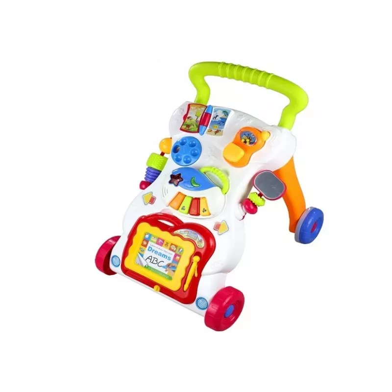 LEAN TOYS monitoiminen vauvakävelytuki ensimmäisten askelten tueksi